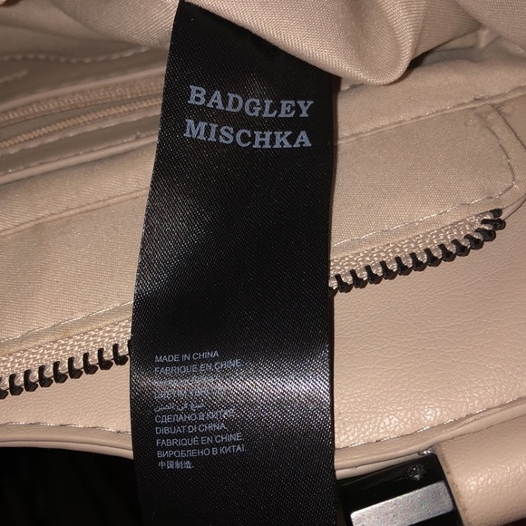 Badgley Mischka leather satchel - Picture 5 of 6